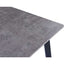Essentials	Dining Tables 1.2m Rectangular Dining Table - Paper Wrap Granite effect top/Powder coated black legs	Grey Top/Black Legs