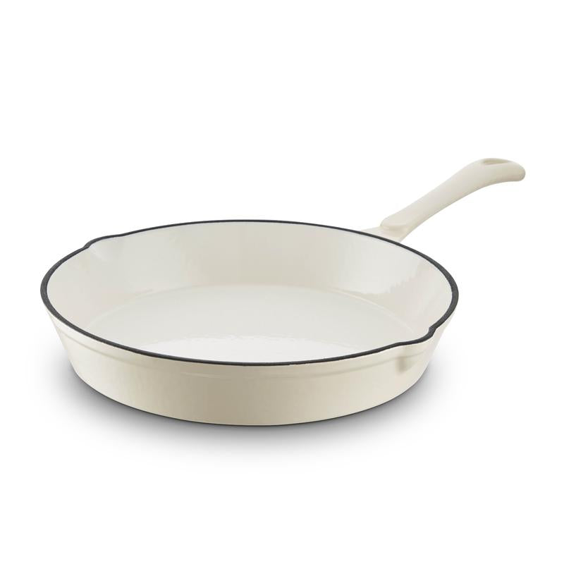 Barbary Oak 26cm Cast Iron Round Frying Pan
