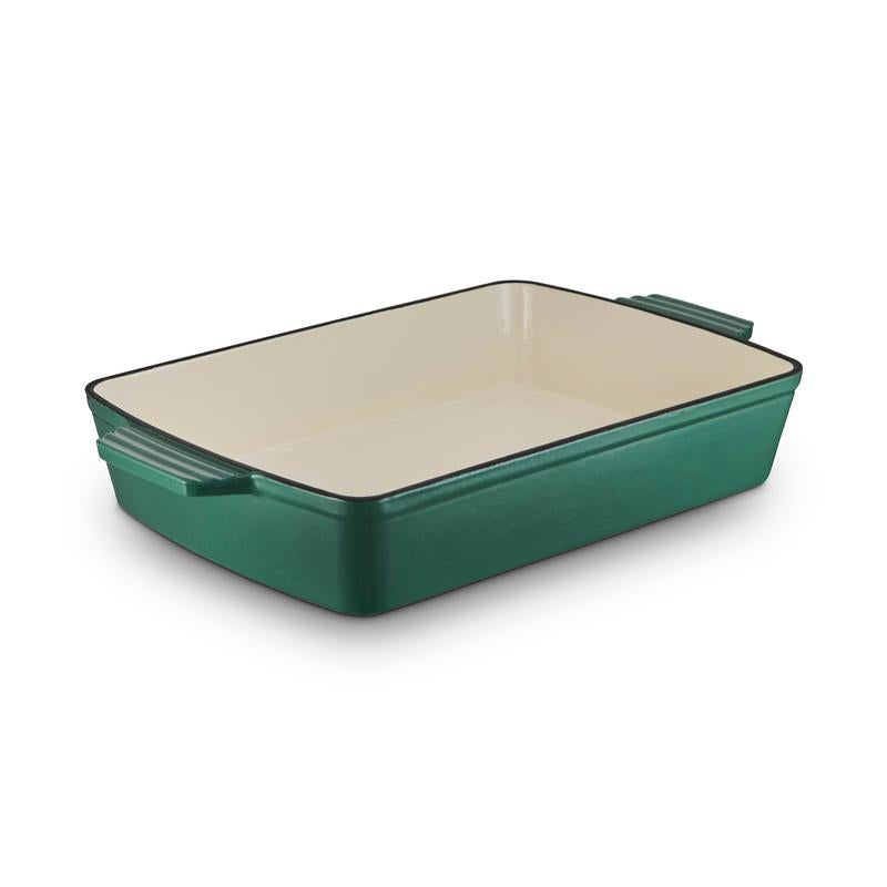 Barbary Oak 39cm Cast Iron Roaster