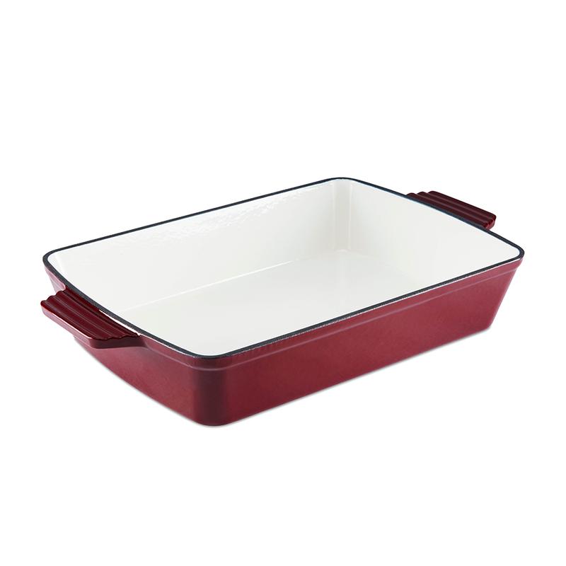 Barbary Oak 39cm Cast Iron Roaster