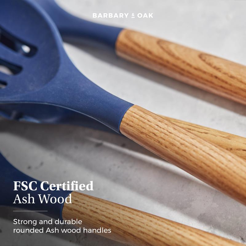 Foundry 5 Piece Utensil Set Limoges Blue