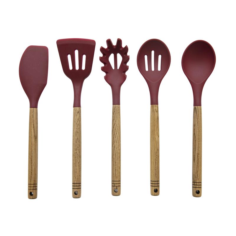Foundry 5 Piece Utensil Set Limoges Blue