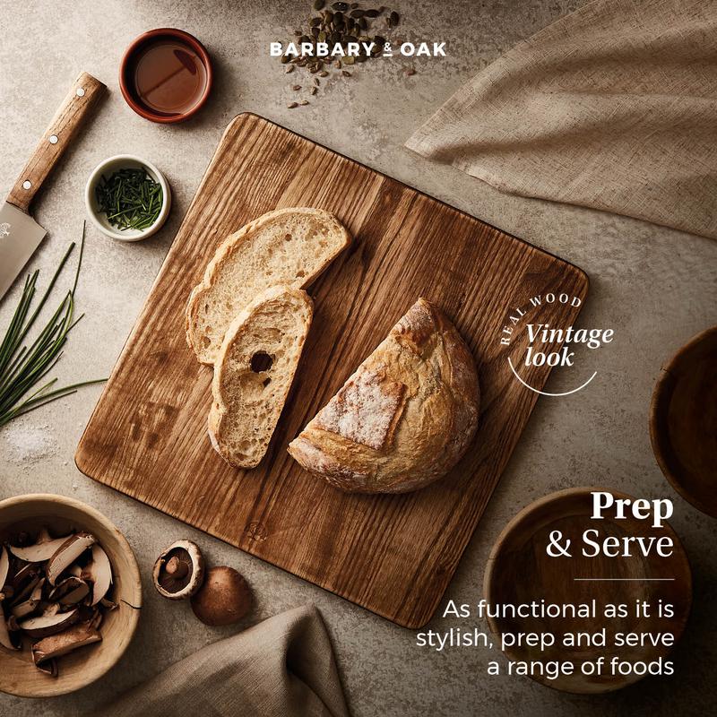 Square Ash Wood Chopping Board