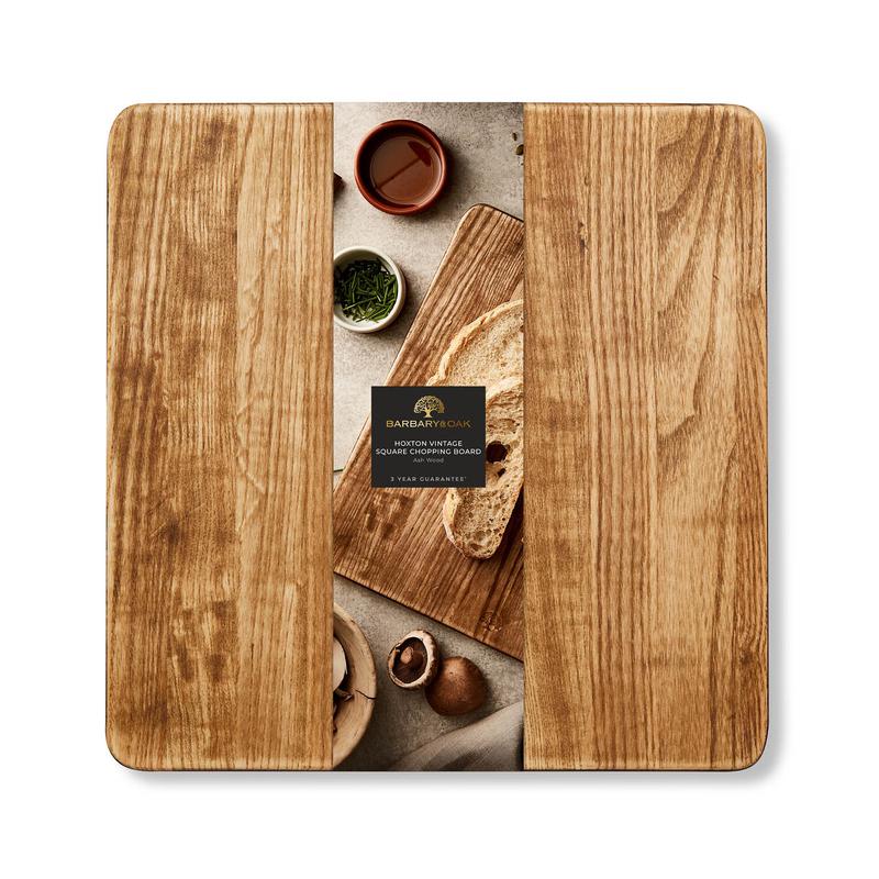 Square Ash Wood Chopping Board