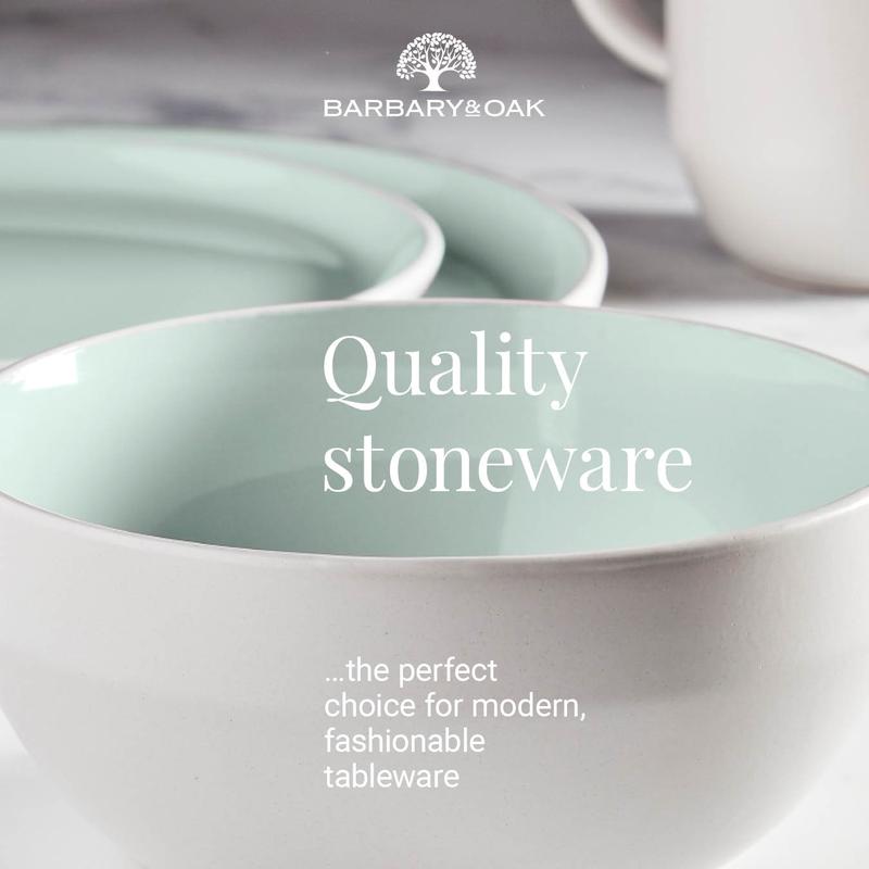 Barbary Oak Oslo 16 Piece Dinnerware Set