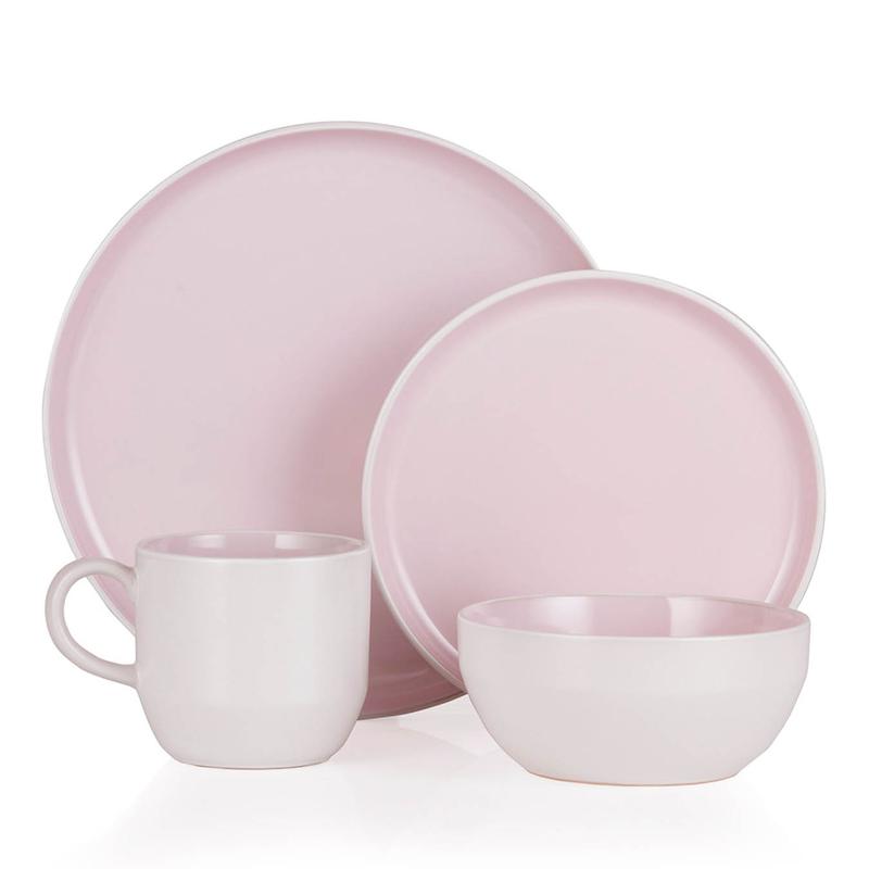 Barbary Oak Oslo 16 Piece Dinnerware Set