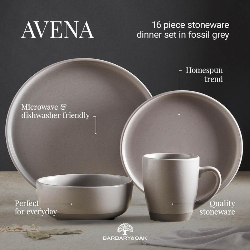 Avena 16 Piece Dinnerware Set