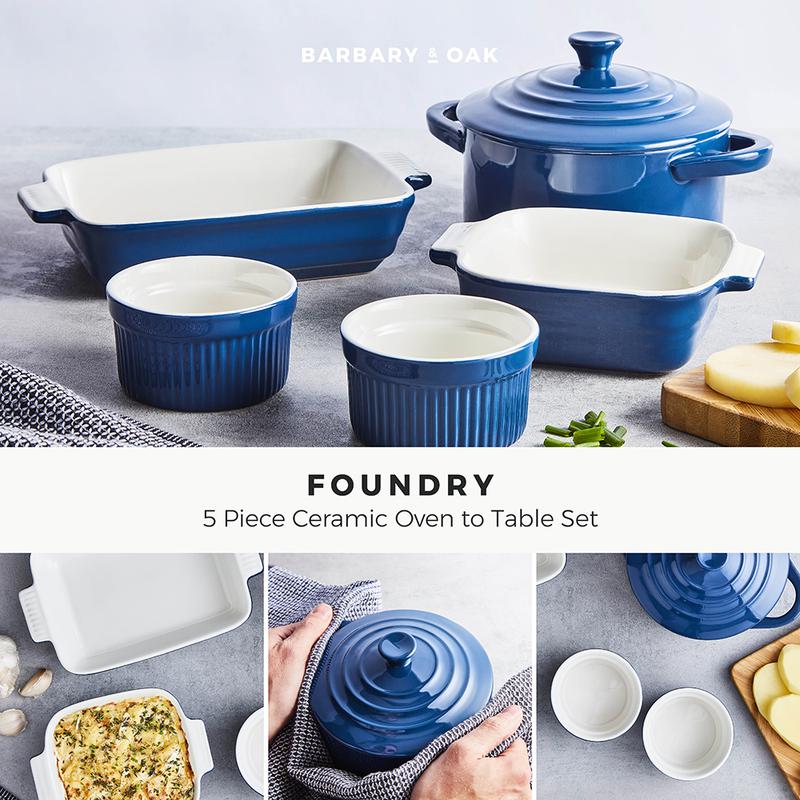 Barbary Oak Ceramic Ovenware Gift Set