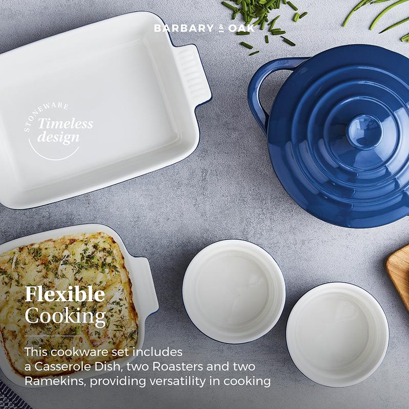 Barbary Oak Ceramic Ovenware Gift Set