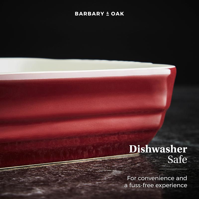 Barbary Oak Rectangular Oven Dish Set of 2