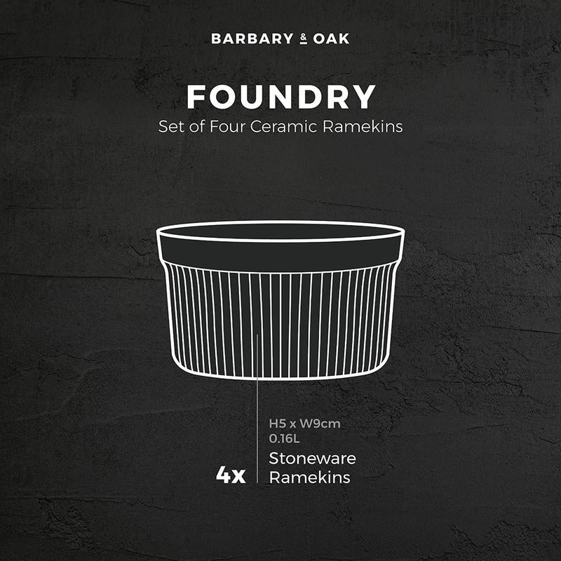 Foundry Ceramic Ramekins Set of 4