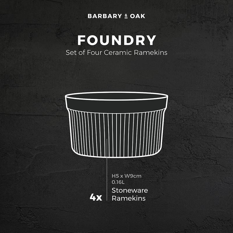 Foundry Ceramic Ramekins Set of 4