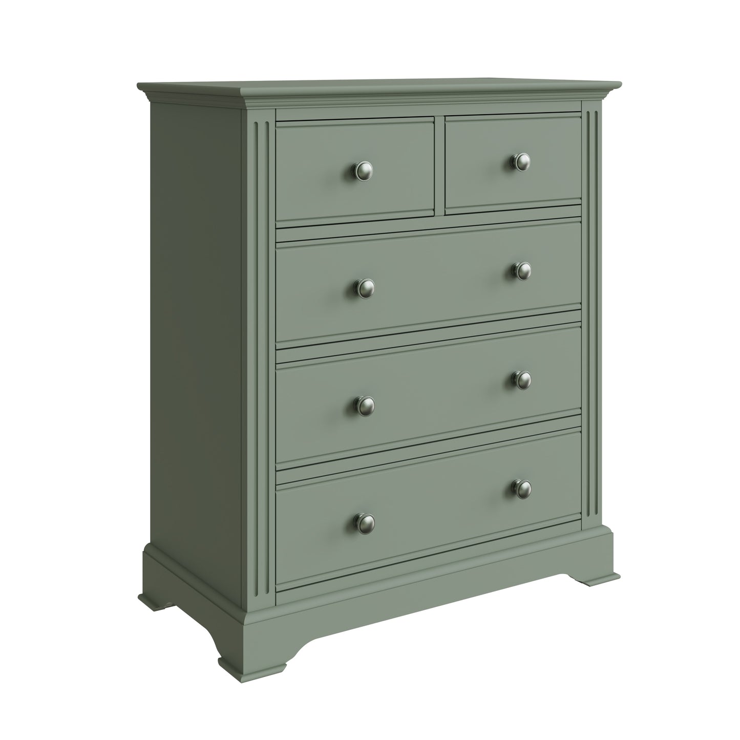 Essentials BP Bedroom - Cactus green 2 Over 3 Chest