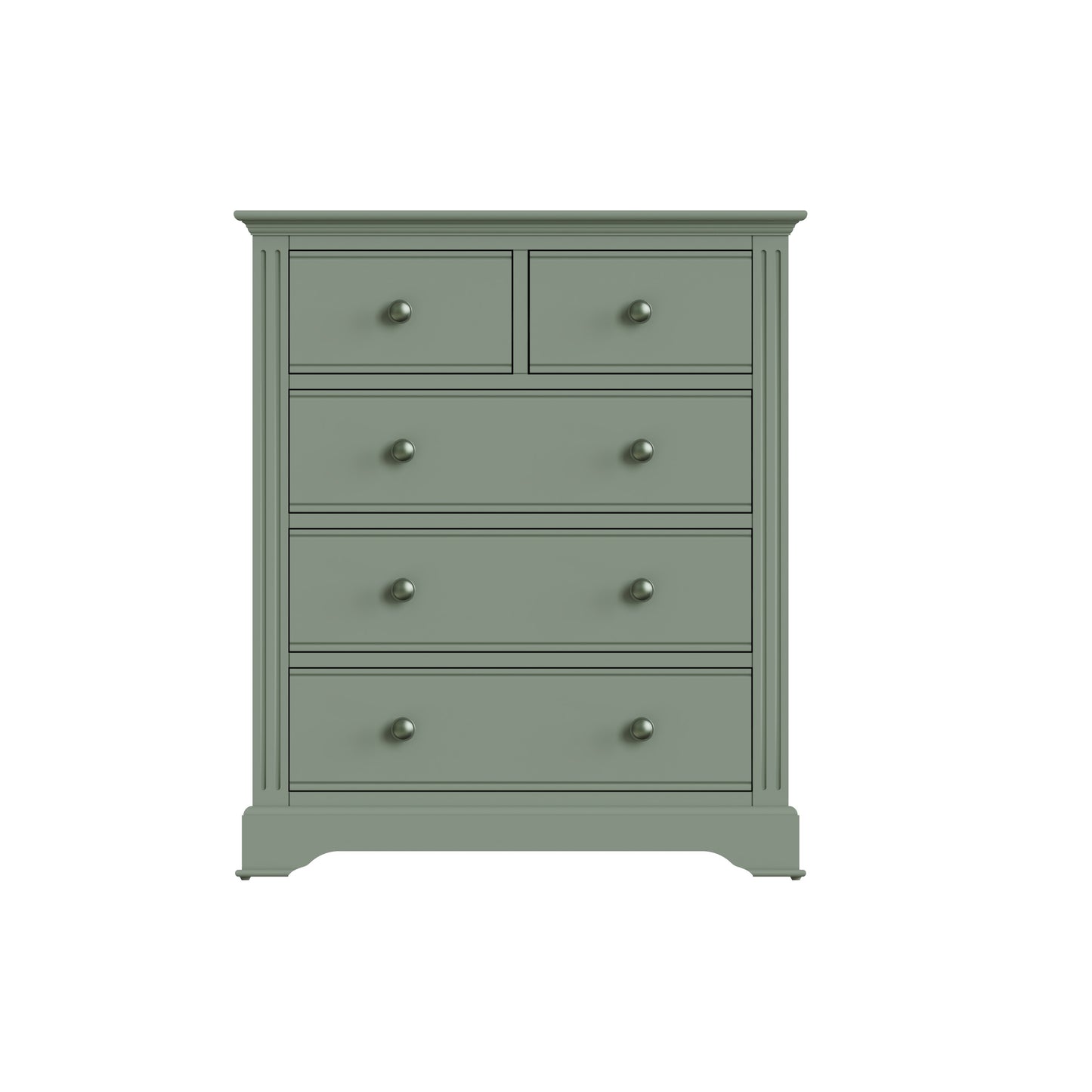 Essentials BP Bedroom - Cactus green 2 Over 3 Chest