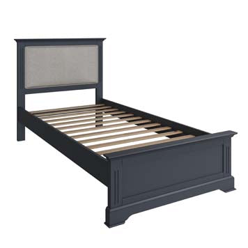 Essentials BP 3ft Bed - Midnight Grey