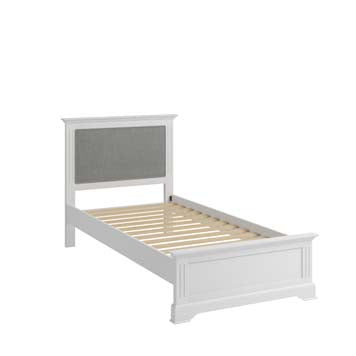 Essentials BP 3ft Bed - White