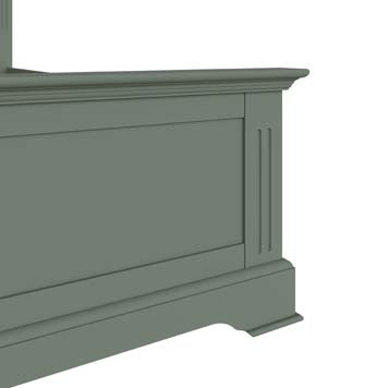 Essentials BP 5ft Bed - Cactus Green