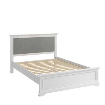 Essentials BP 4.6ft Bed - White