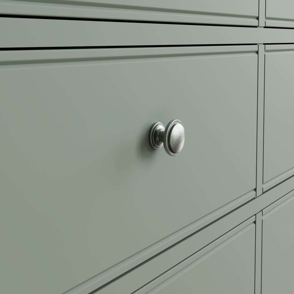 Essentials BP Bedroom - Cactus green 6 Drawer Chest