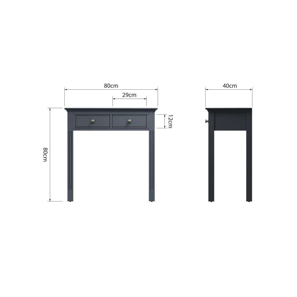 Essentials BP Bedroom - Midnight Grey Dressing Table