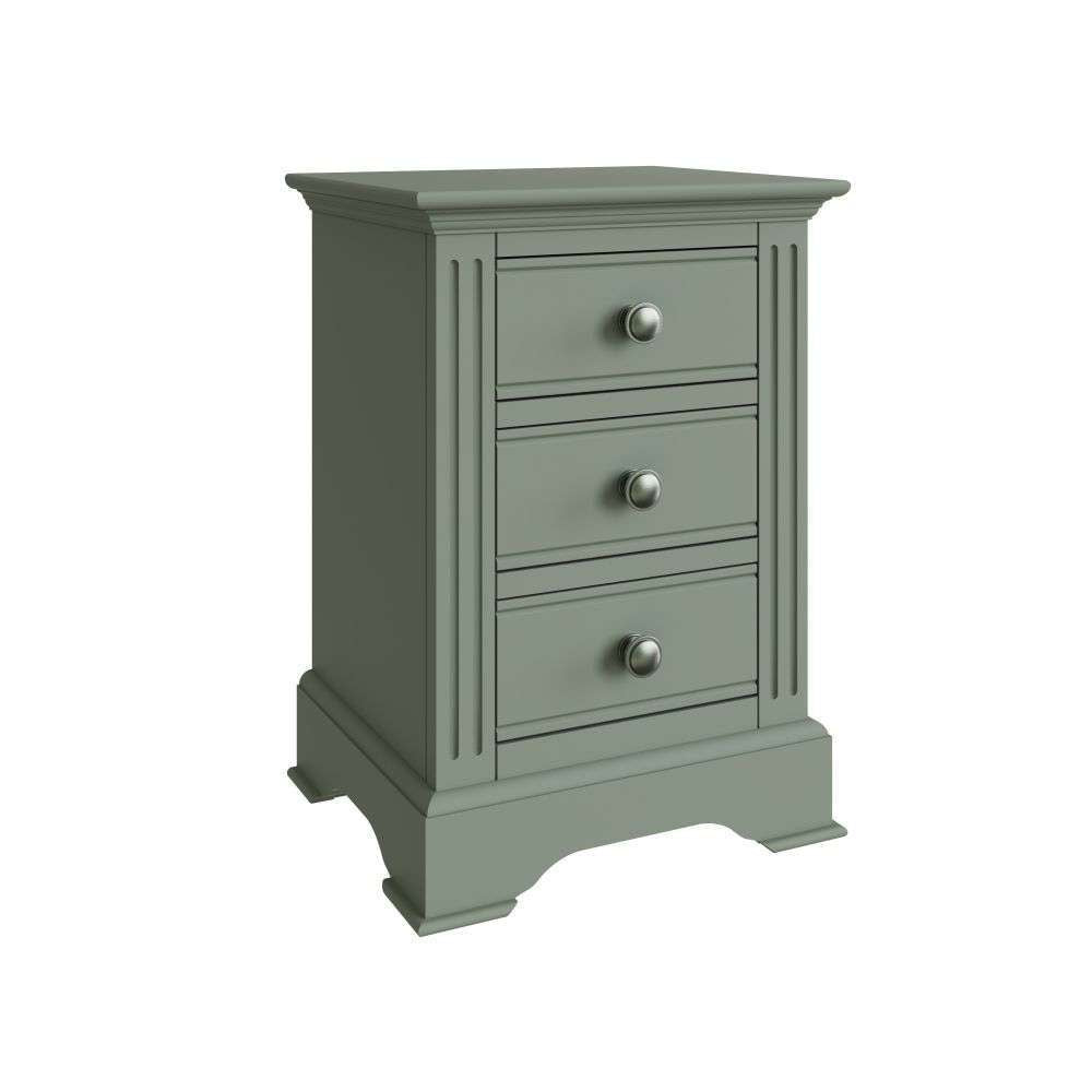 Essentials	BP Bedroom - Cactus green Large Bedside Cabinet