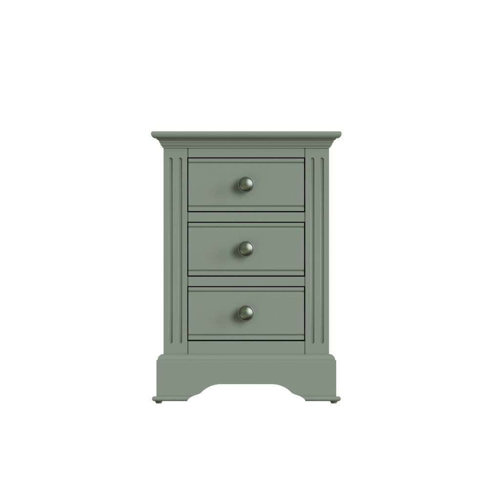 Essentials	BP Bedroom - Cactus green Large Bedside Cabinet