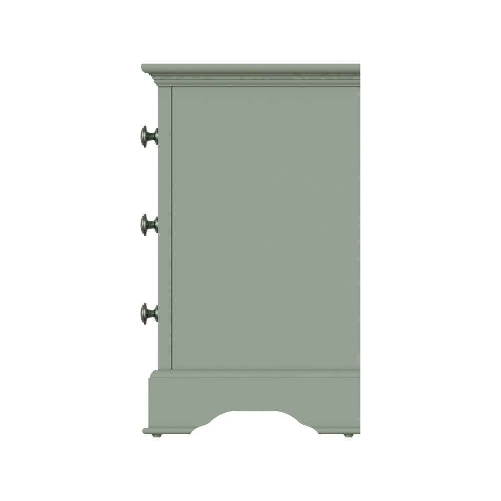 Essentials	BP Bedroom - Cactus green Large Bedside Cabinet