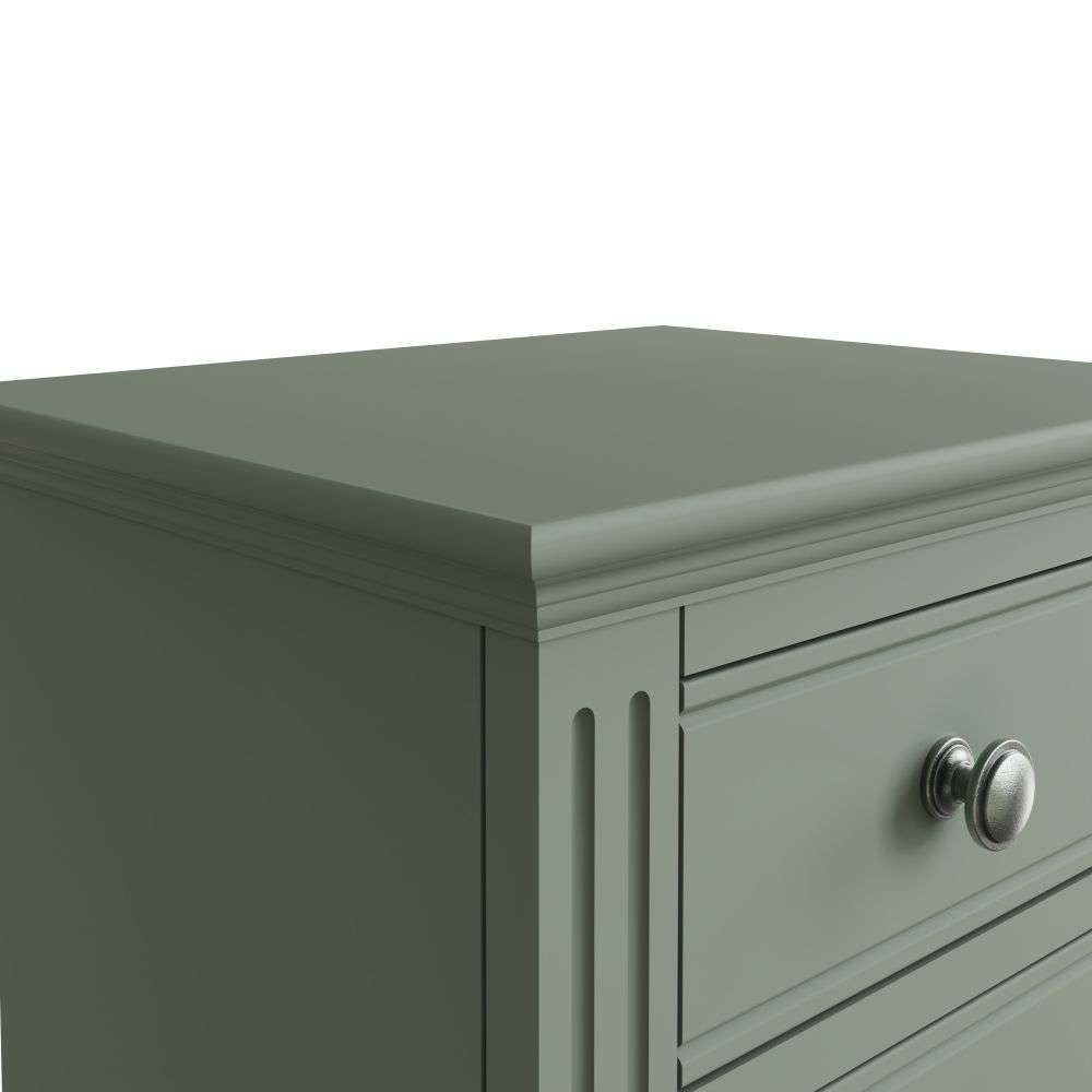 Essentials	BP Bedroom - Cactus green Large Bedside Cabinet