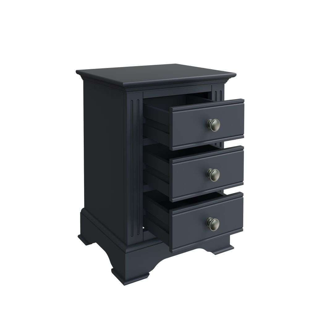 Essentials BP Bedroom - Midnight Grey Large Bedside