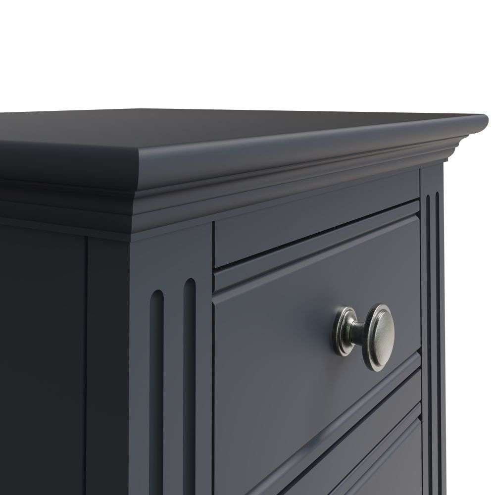Essentials BP Bedroom - Midnight Grey Large Bedside