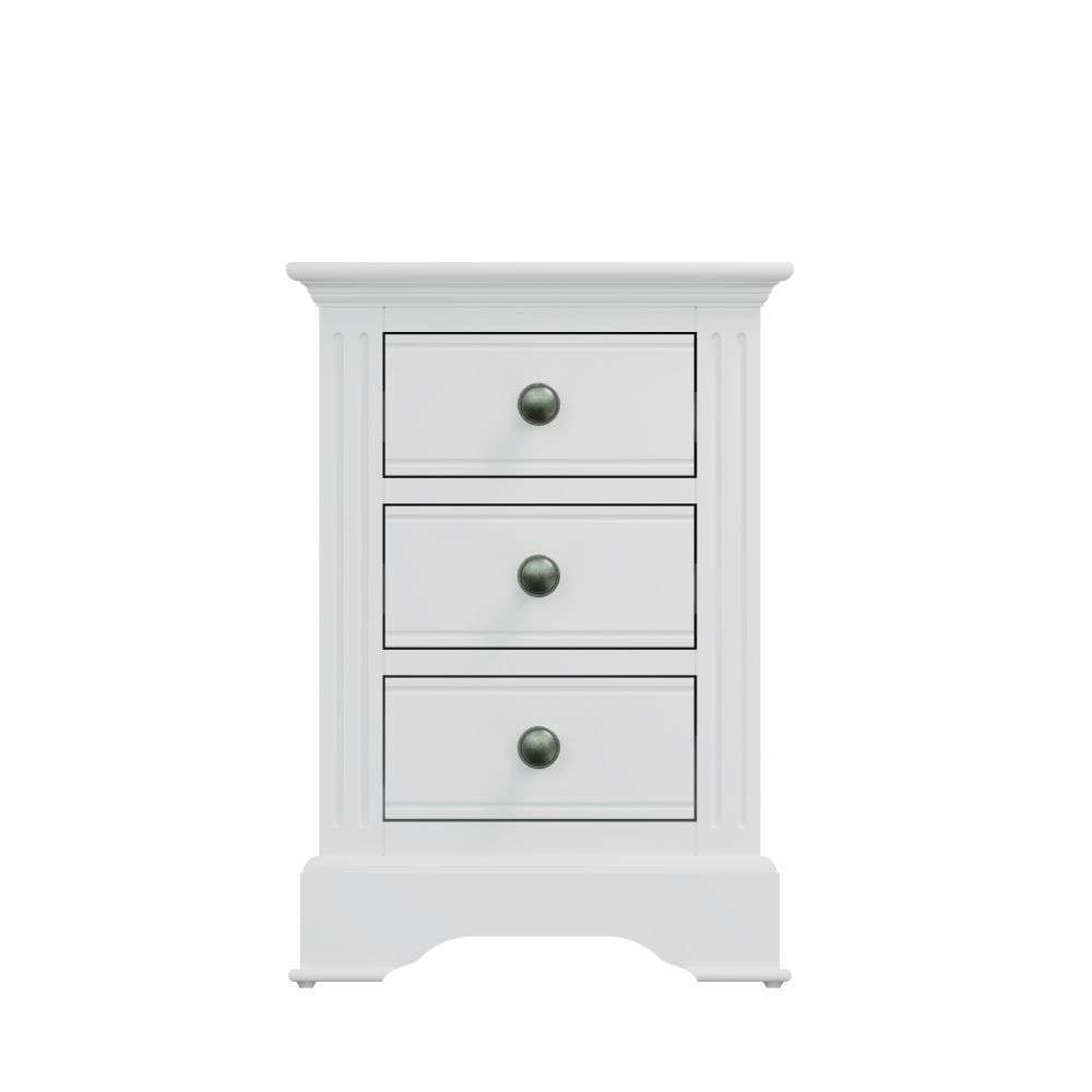 Essentials	BP Bedroom - White Large Bedside