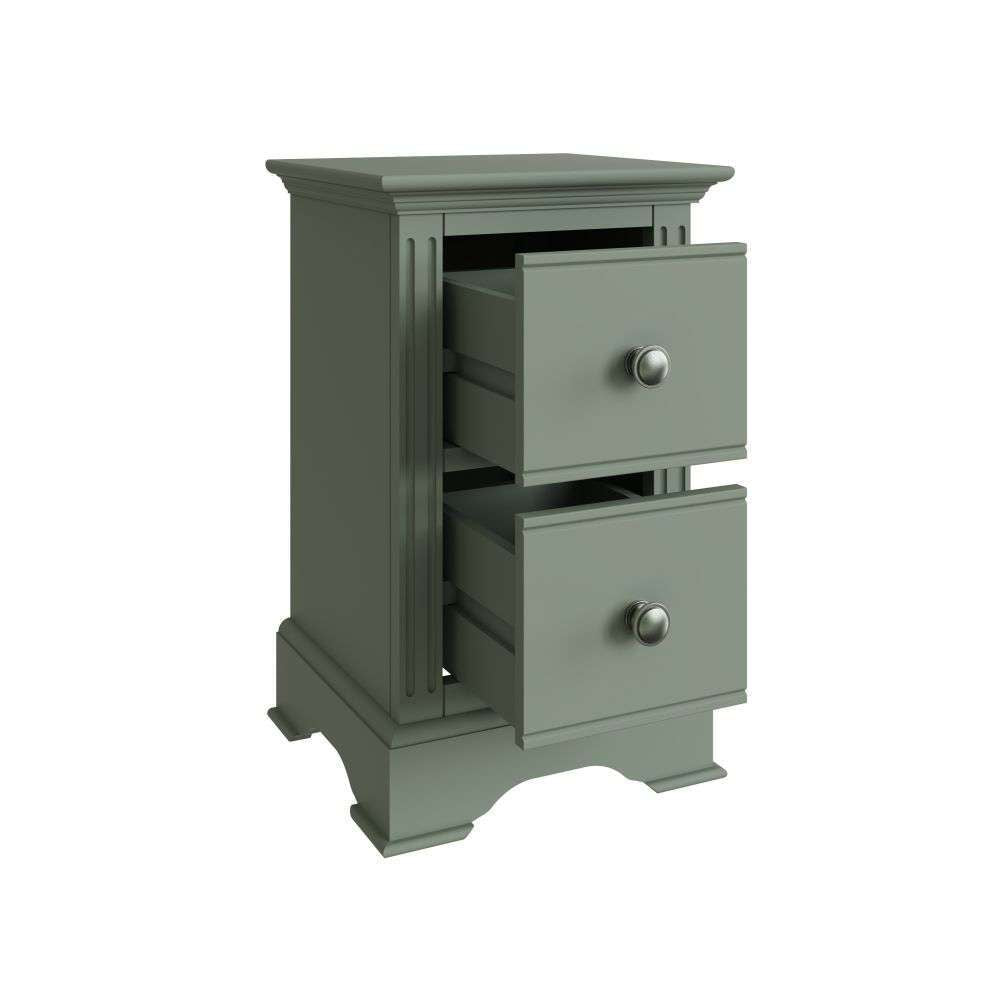 Essentials BP Bedroom - Cactus green Small Bedside Cabinet