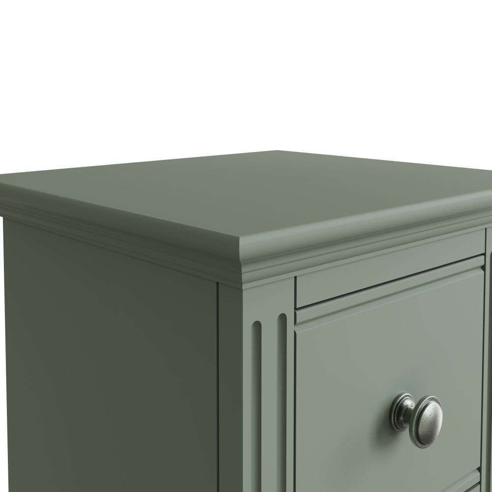 Essentials BP Bedroom - Cactus green Small Bedside Cabinet
