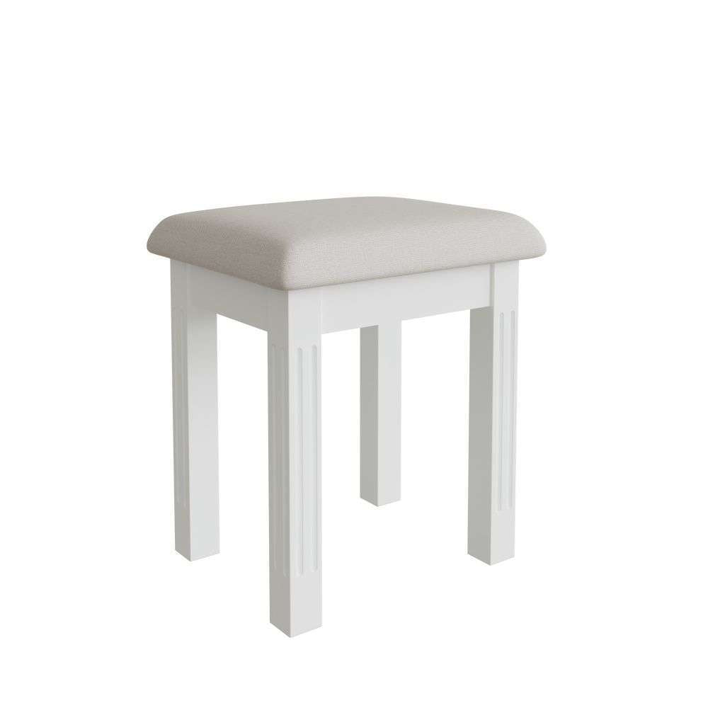 Essentials BP Bedroom - White Stool
