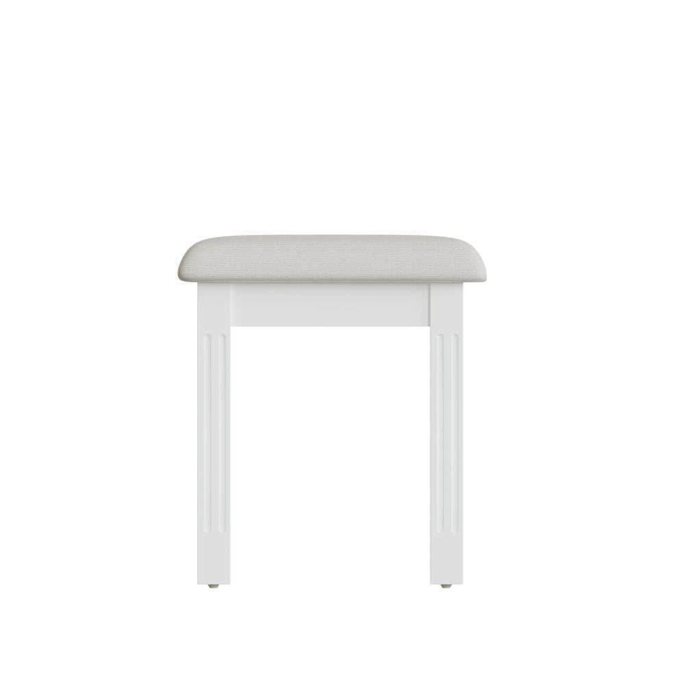 Essentials BP Bedroom - White Stool