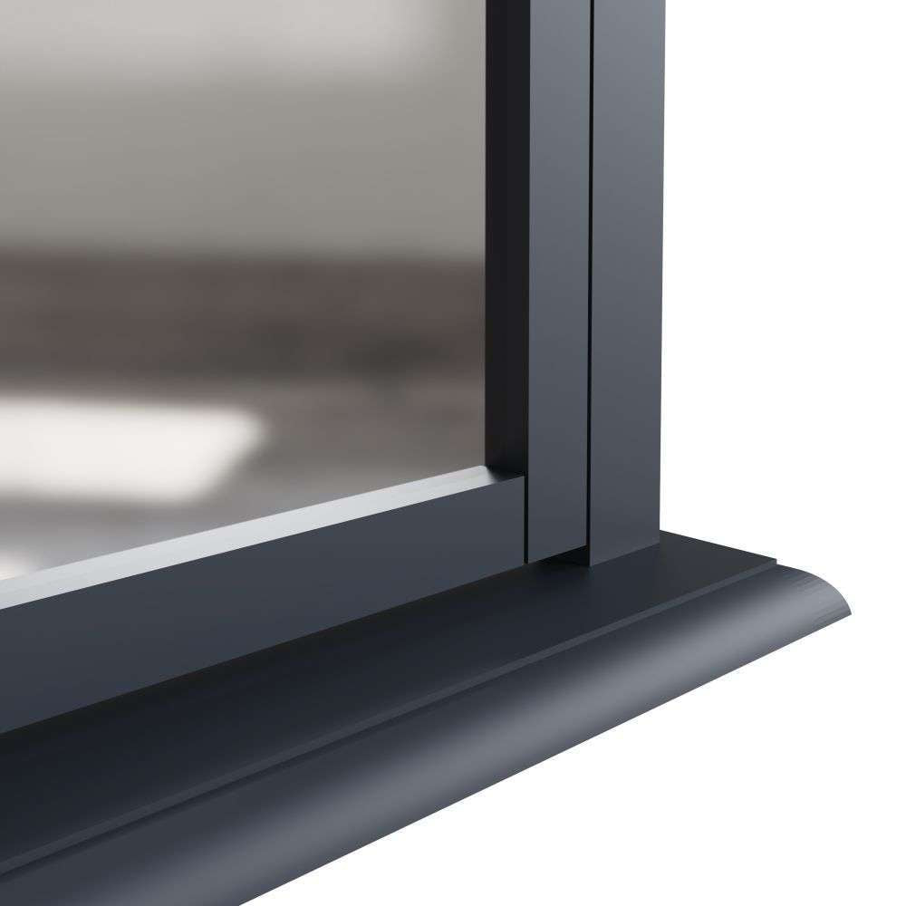 Essentials BP Bedroom - Midnight Grey Trinket Mirror