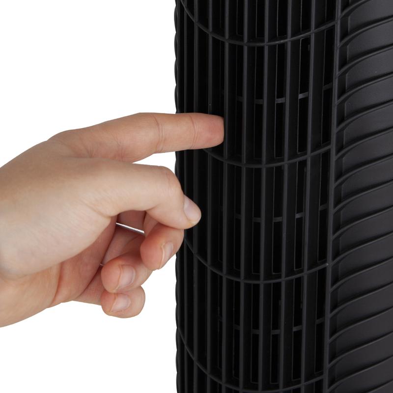 BLACK+DECKER 30 Inch Tower Fan with 2 Hour Timer in Black