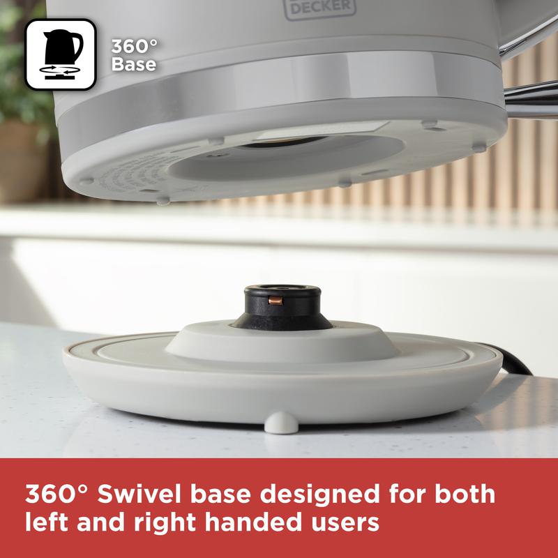 BLACK+DECKER 3000W 1.7L Kettle Plastic