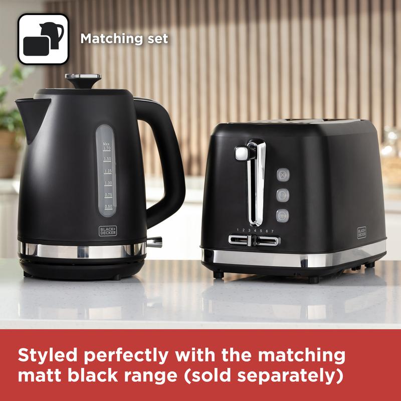 BLACK+DECKER 2 Slice Toaster - BXTO20077GB