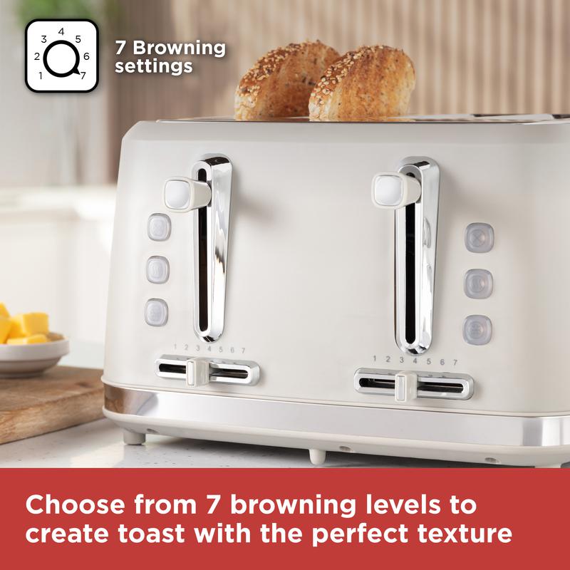 BLACK+DECKER 4 Slice Toaster - BXTO20080GB