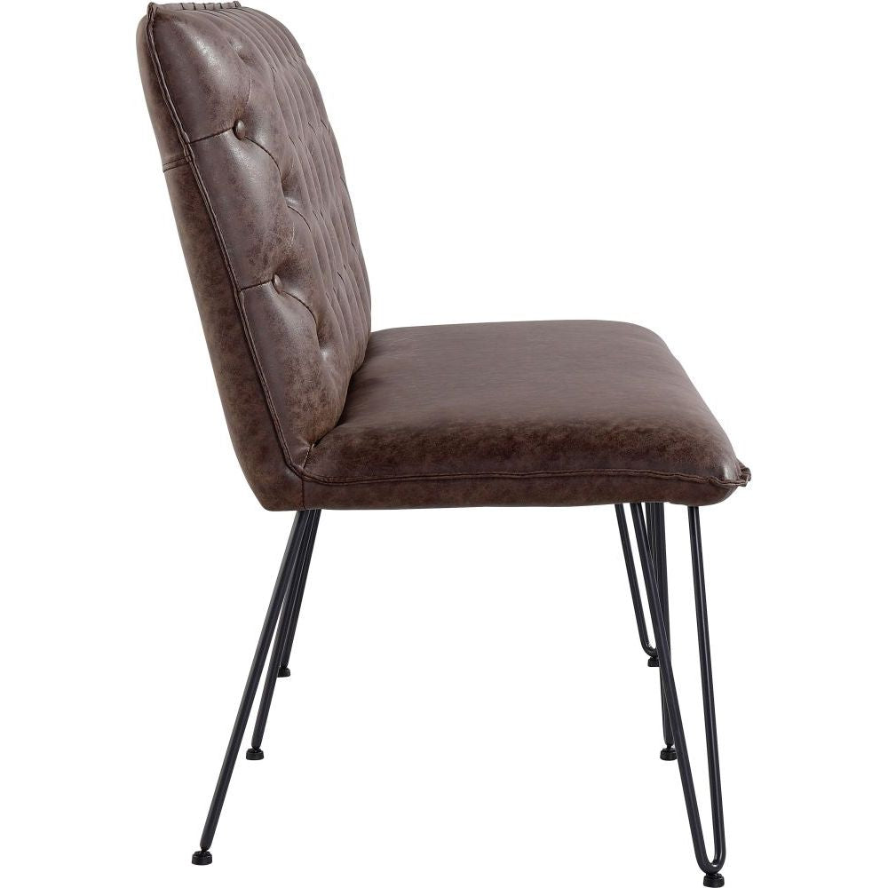 Essentials Chair Collection - Studded back Bench 140cm