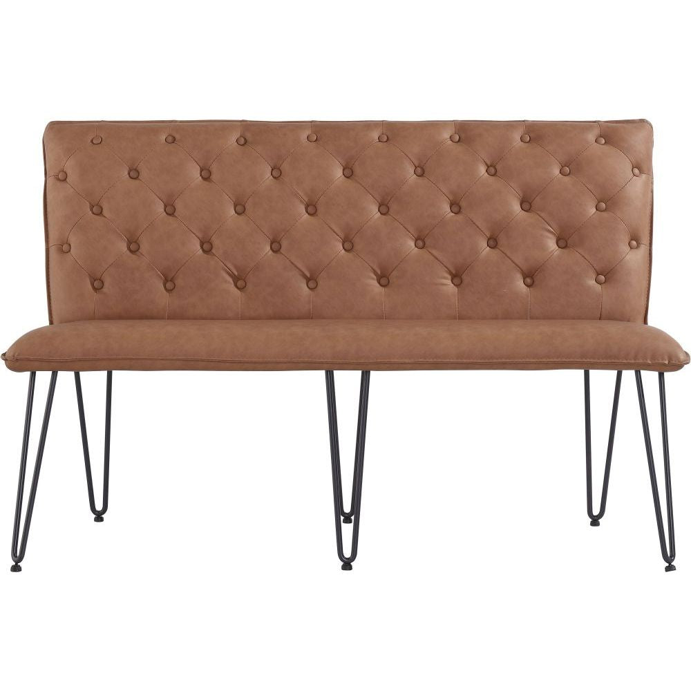 Essentials Chair Collection - Studded back Bench 140cm