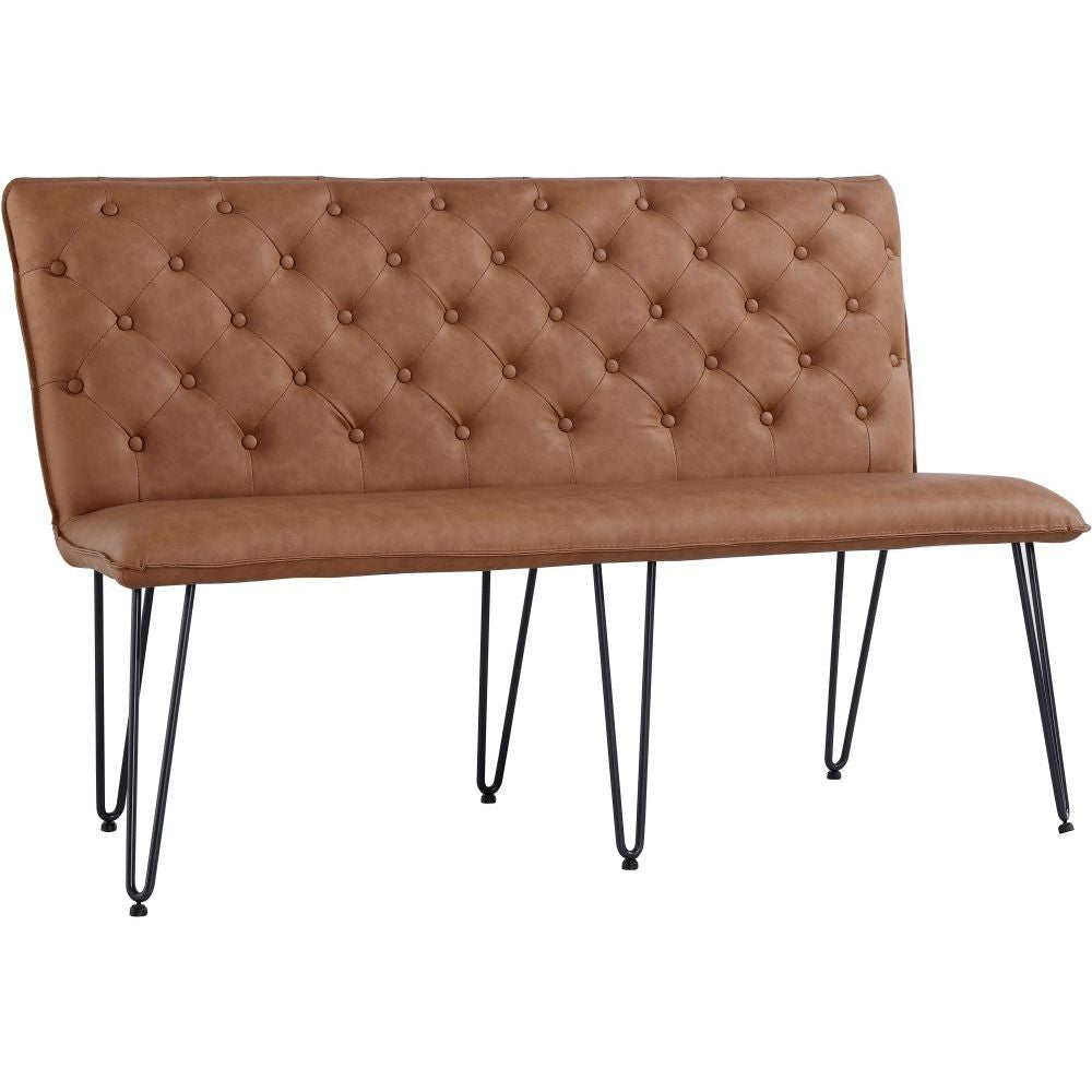 Essentials Chair Collection - Studded back Bench 140cm