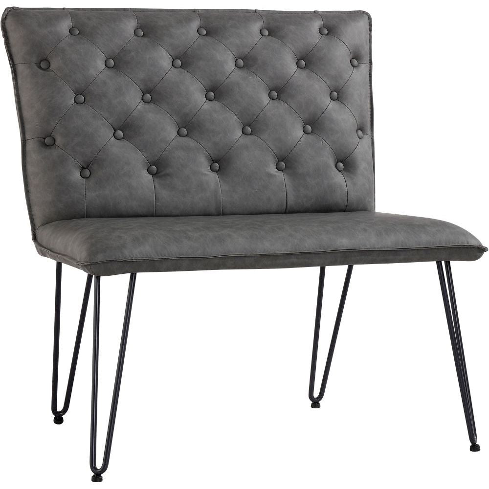 Essentials Chair Collection - Studded back Bench 90cm