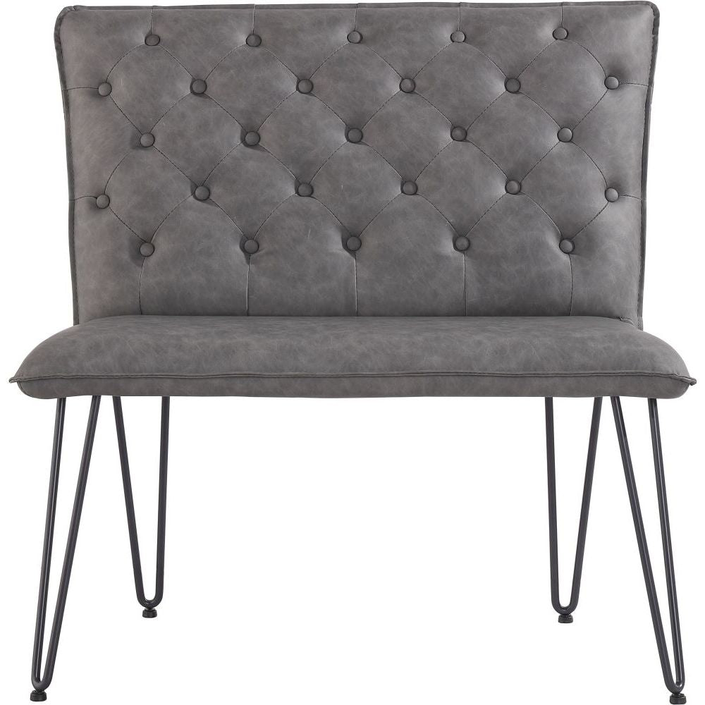 Essentials Chair Collection - Studded back Bench 90cm