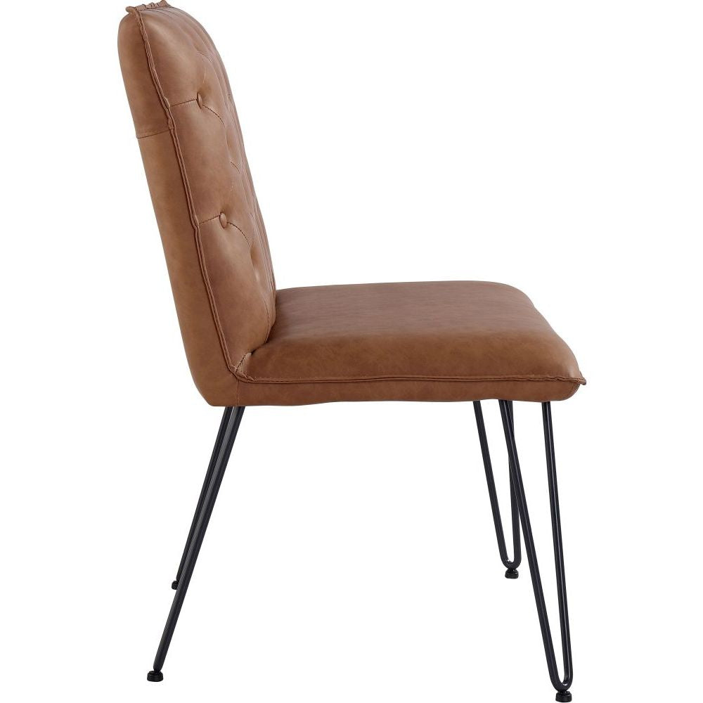 Essentials Chair Collection - Studded back Bench 90cm