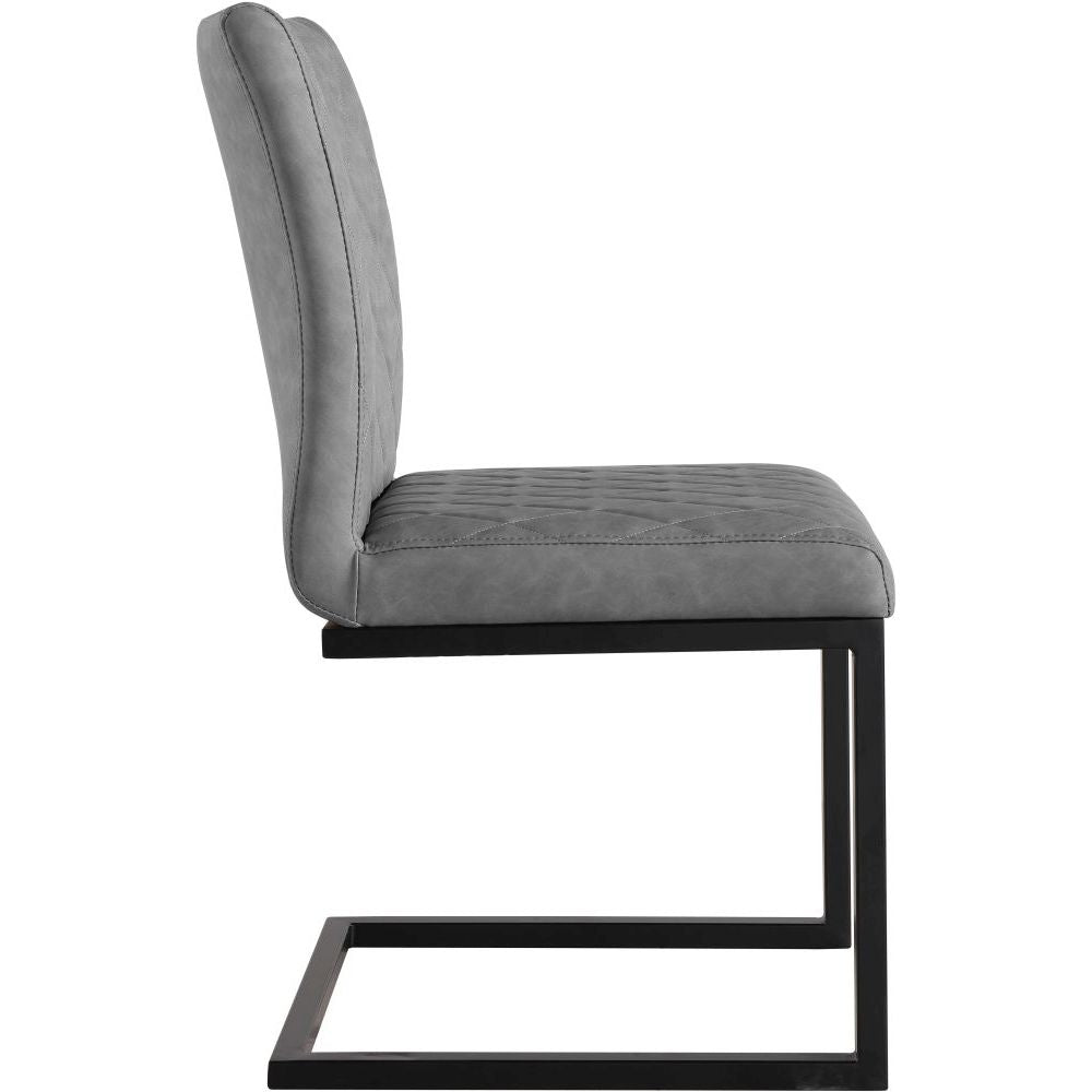 Essentials Chair Collection - Diamond stitch dining chair