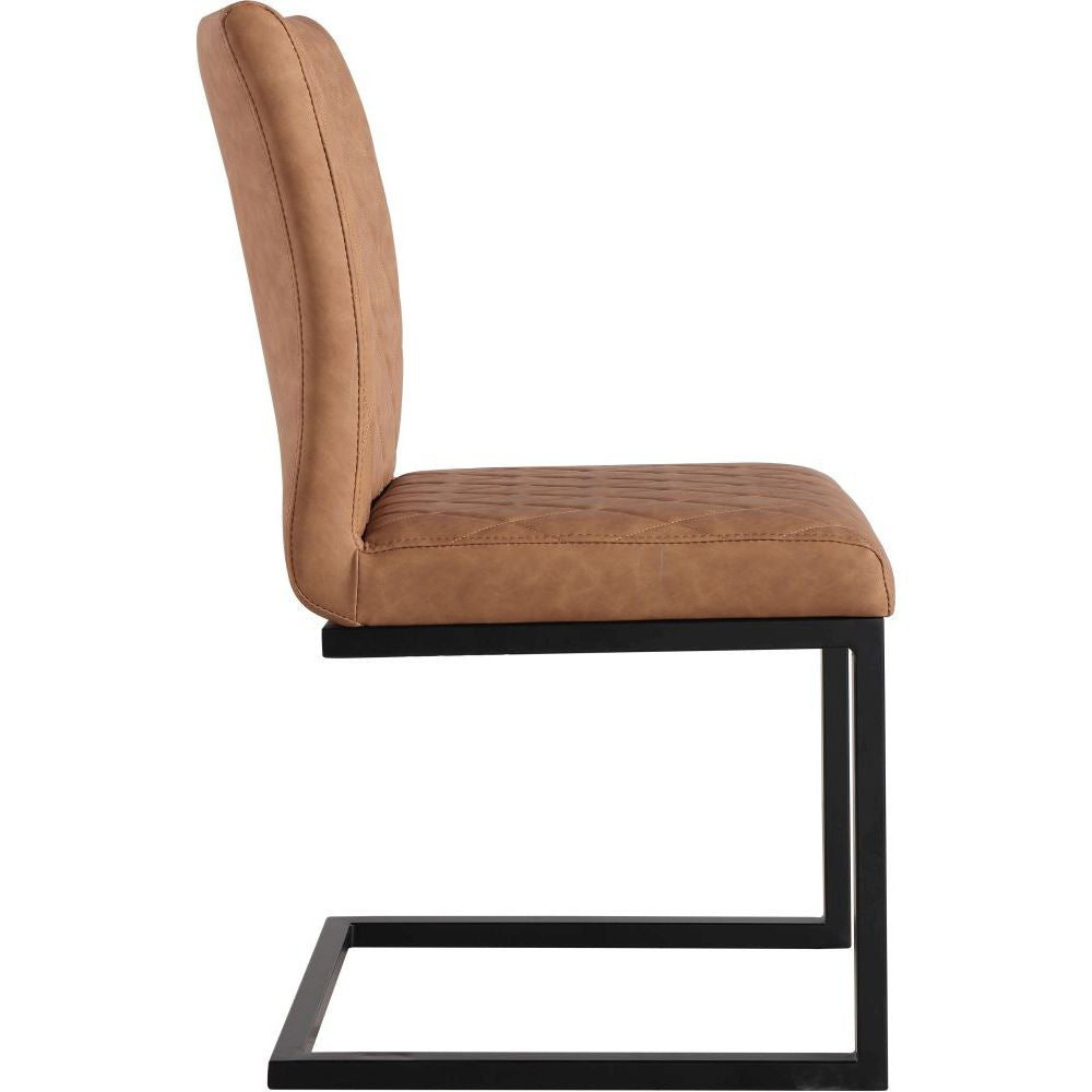 Essentials Chair Collection - Diamond stitch dining chair