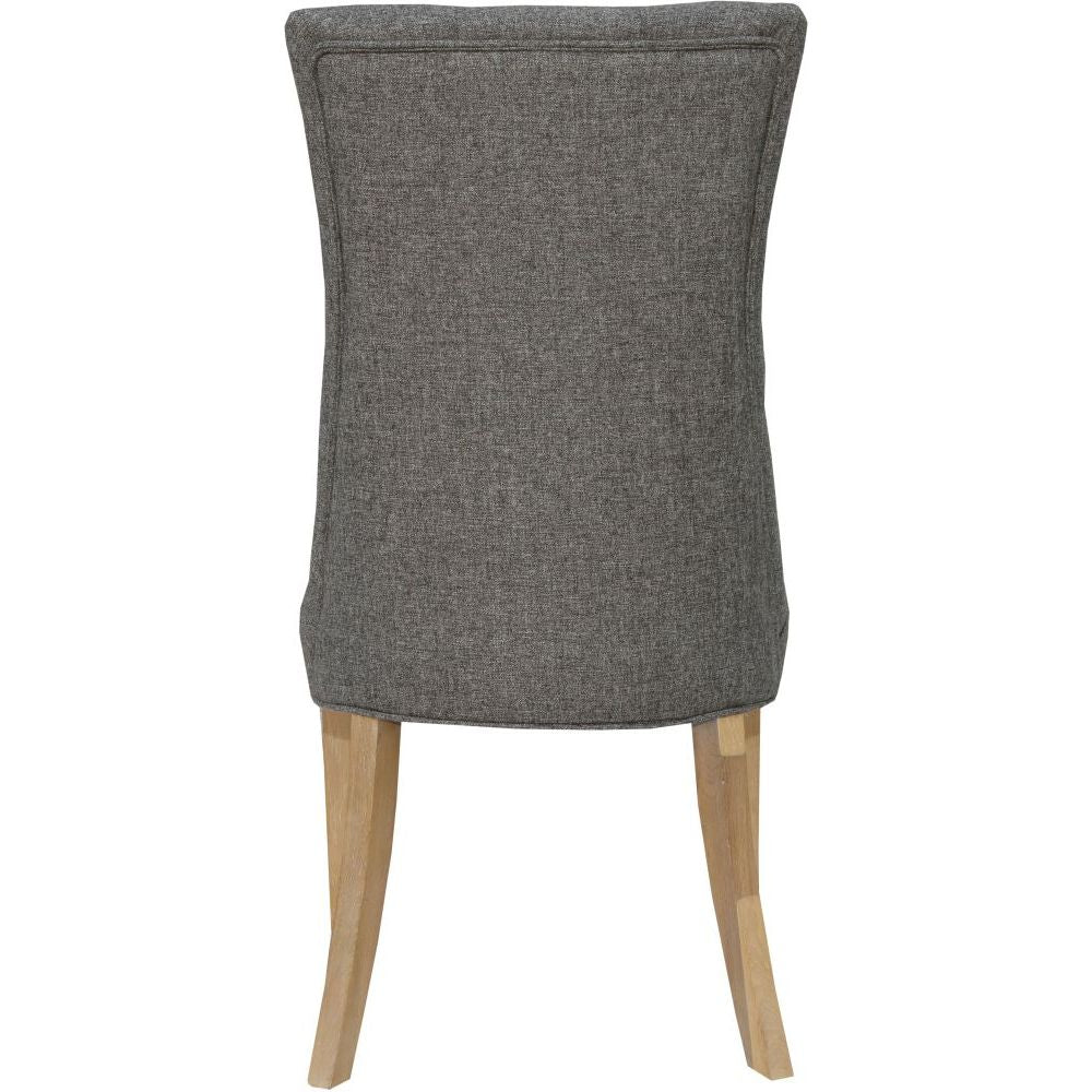 Essentials Chair Collection - Curved Button Back Chair