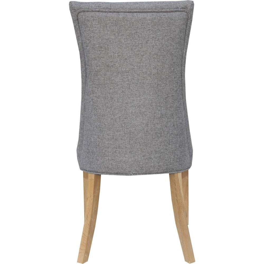 Essentials Chair Collection - Curved Button Back Chair